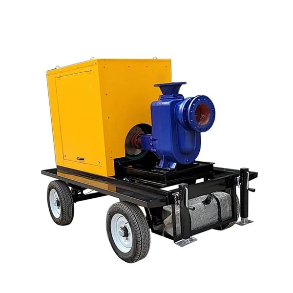 Self Priming Series Mobile Pump Trailer