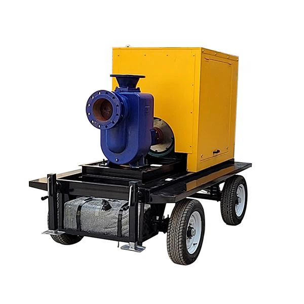 Self Priming Series Mobile Pump Trailer