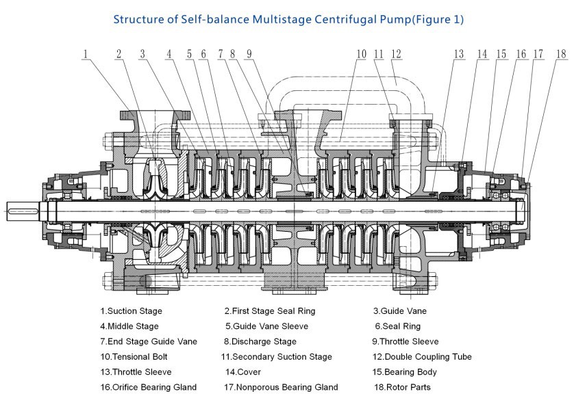 Self-Balancing Multistage Centrifugal Pump Self-Balancing Multistage Centrifugal Pump